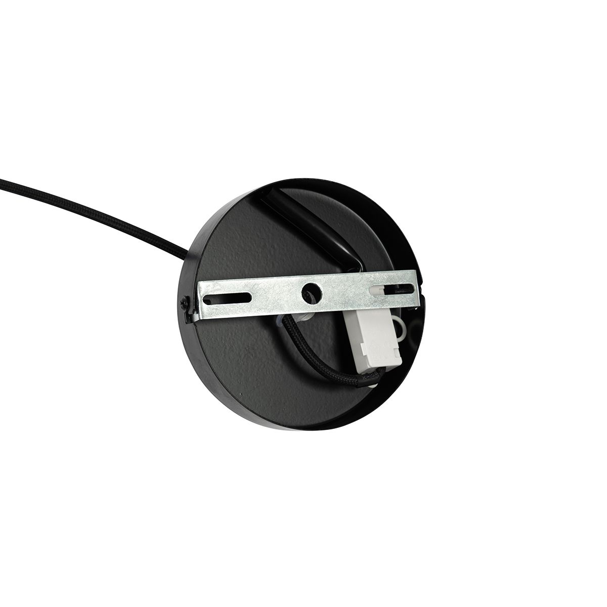 Oosterse hanglamp naturel stof 48 cm - Rob