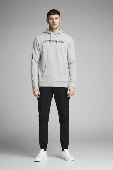 Jack & Jones grijze heren sweater