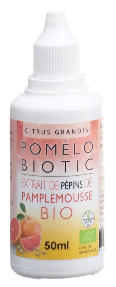 BIOLIGO Pomélo Biotic Lös BIO Extrait de Pépins de pamplemousse 50 ml