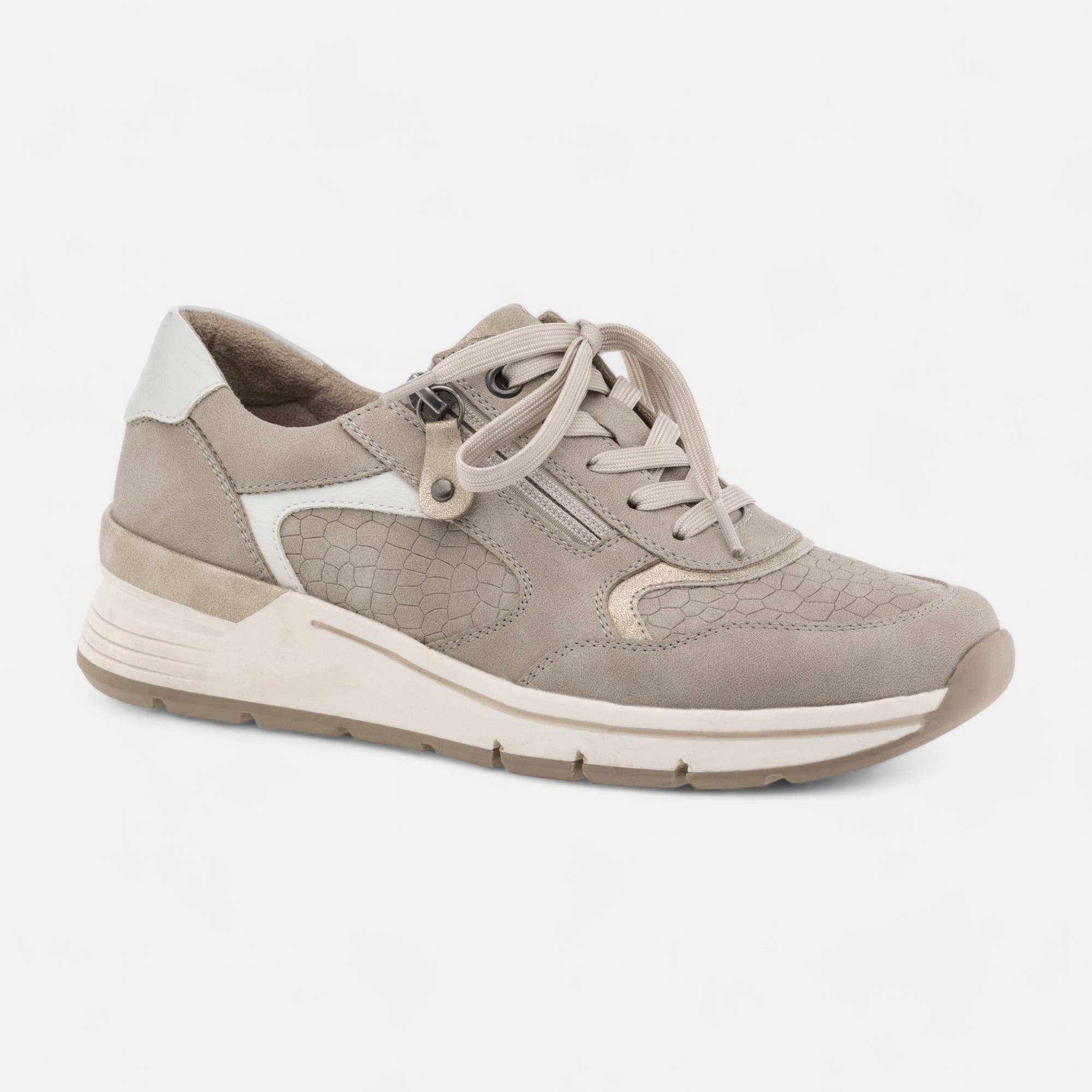 Baskets basses Femme beige