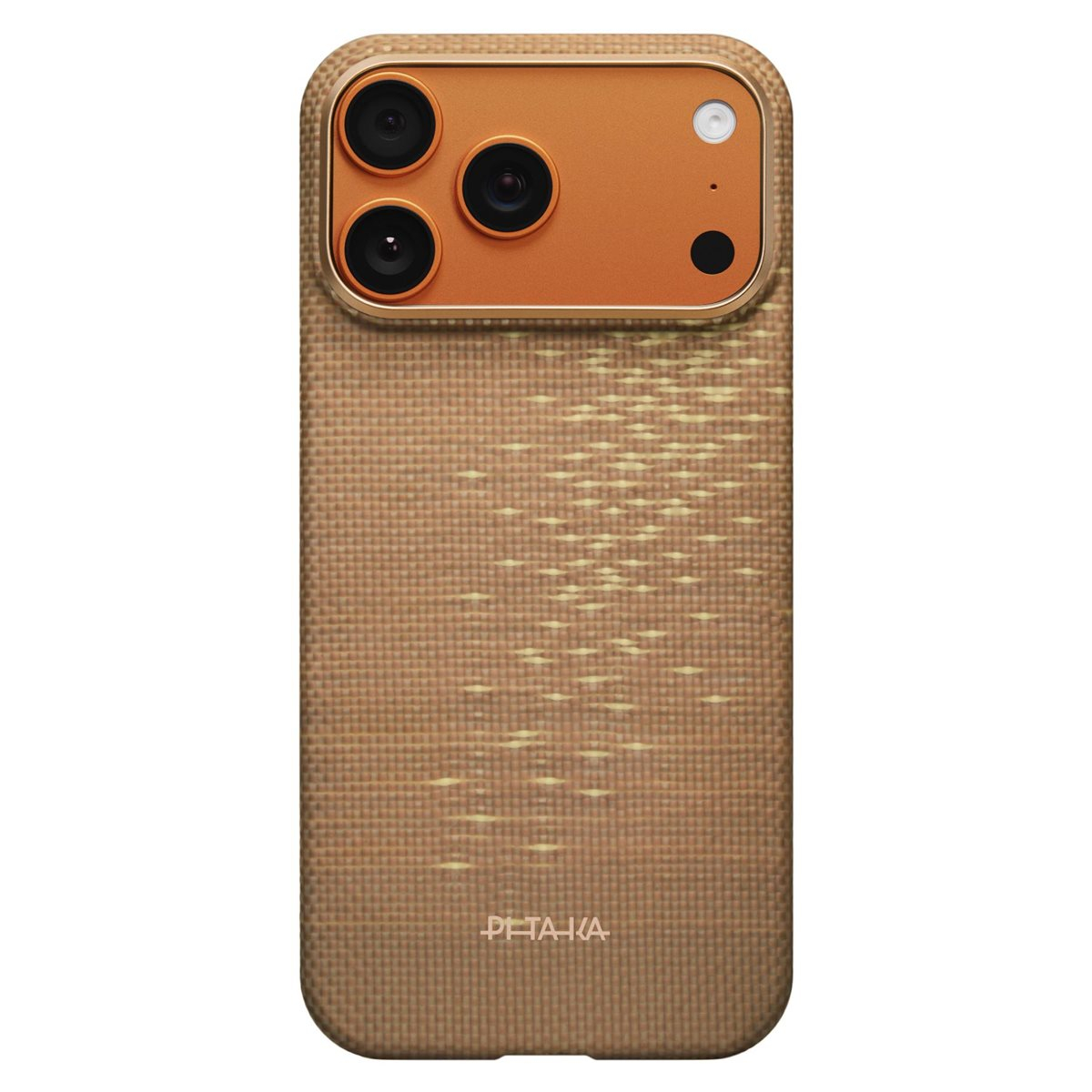 iPhone 17 Pro PitaTap MagSafe Case Aramid Schutzhülle (KI1705AG) - Golden Glint