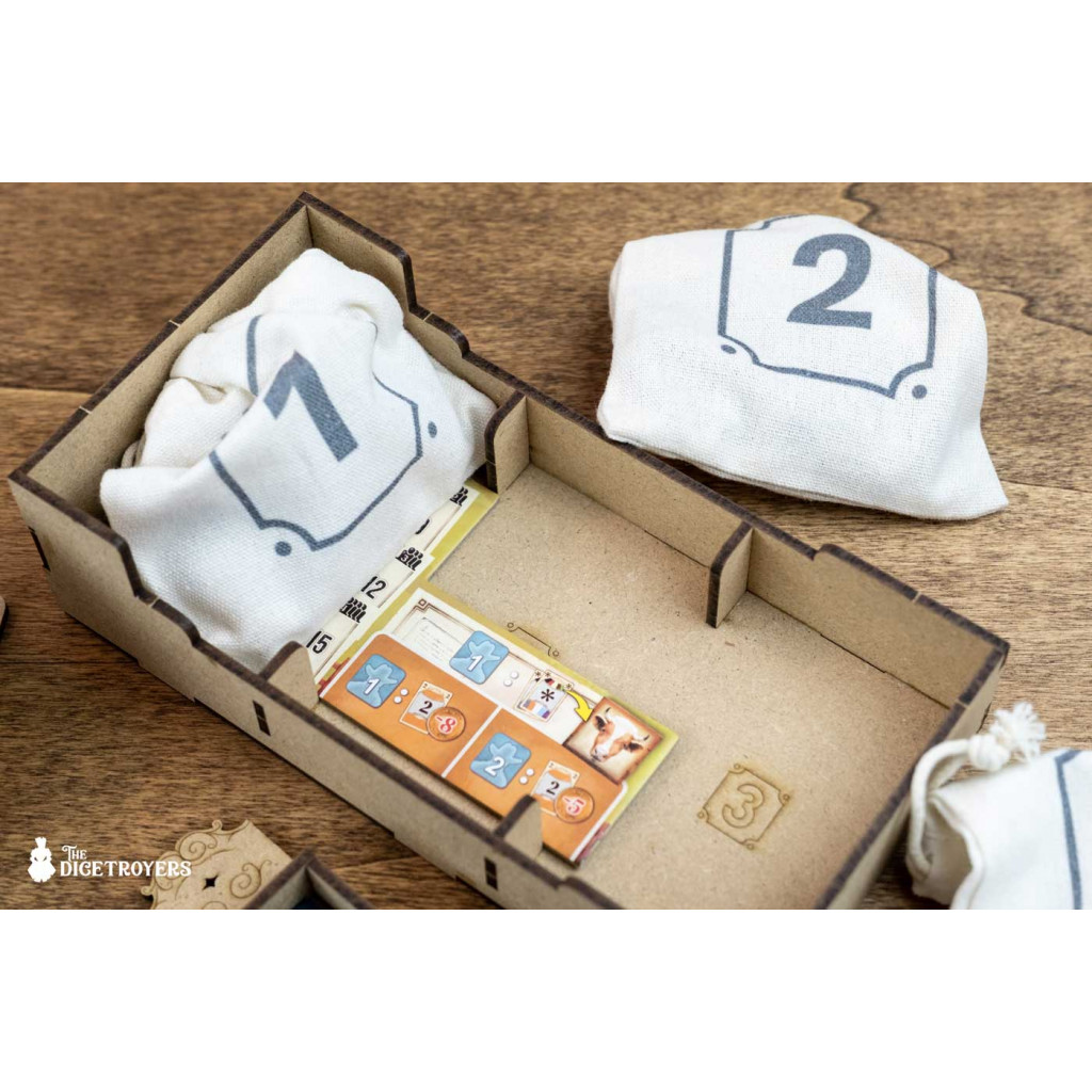 Rangement pour Boîte Dicetroyers - Great Western Trail (Seconde Édition)