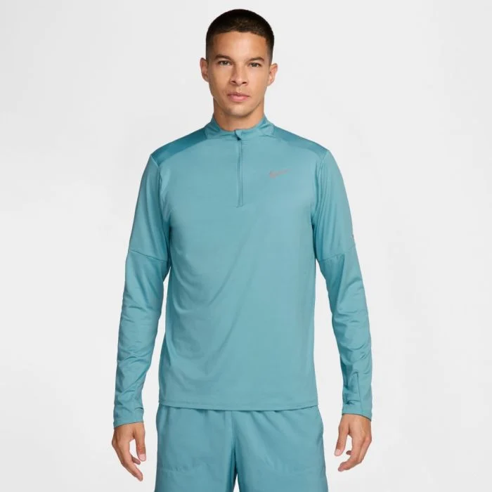 Nike Herre T-shirts Dri-FIT Half Zipp Long Sleeve