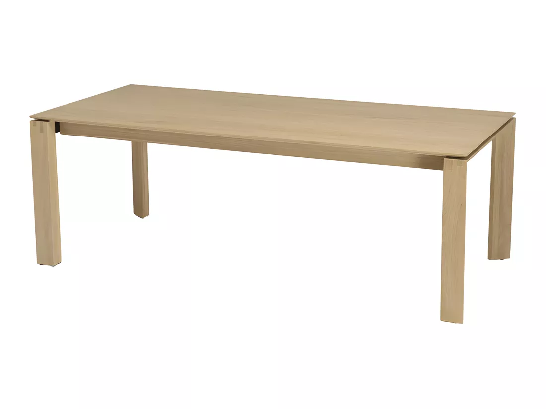 MADISON - Table à manger rectangulaire extensible 220/320cm bois chêne