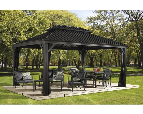 Tuinpaviljoen SOJAG Messina 12x16 473x353 cm antraciet