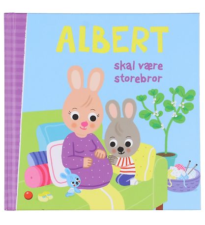 Forlaget Bolden Bog - Albert skal være storebror - Dänisch