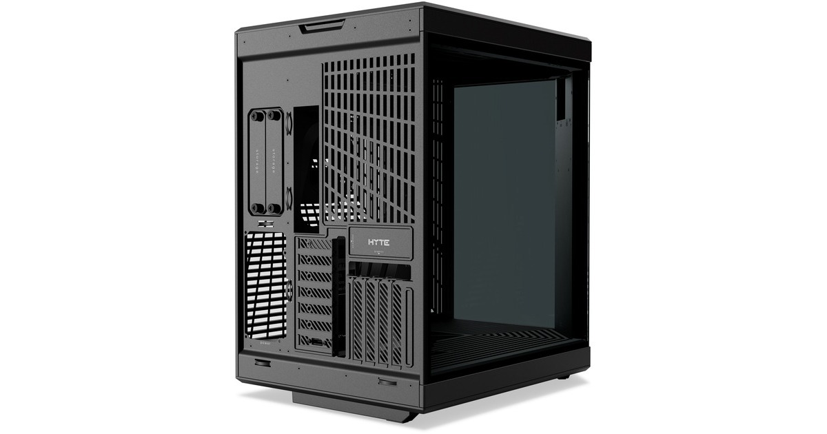 HYTEY70 Touch Infinite midi tower behuizing  (Zwart | 2x USB-A | 1x USB-C | Tempered Glass)