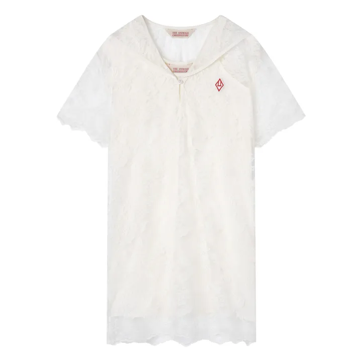 The Animals Observatory Robe Ladybird | Ecru
