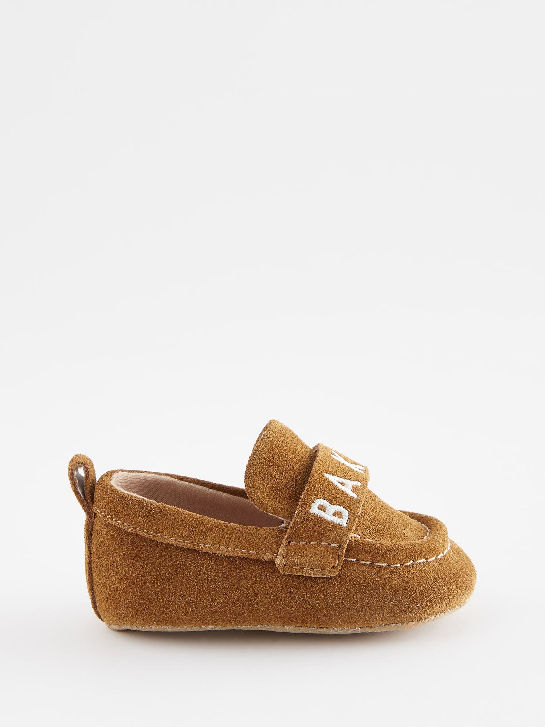 Donkerbruin - Baker by Ted Baker - Padders loafers voor babyjongens