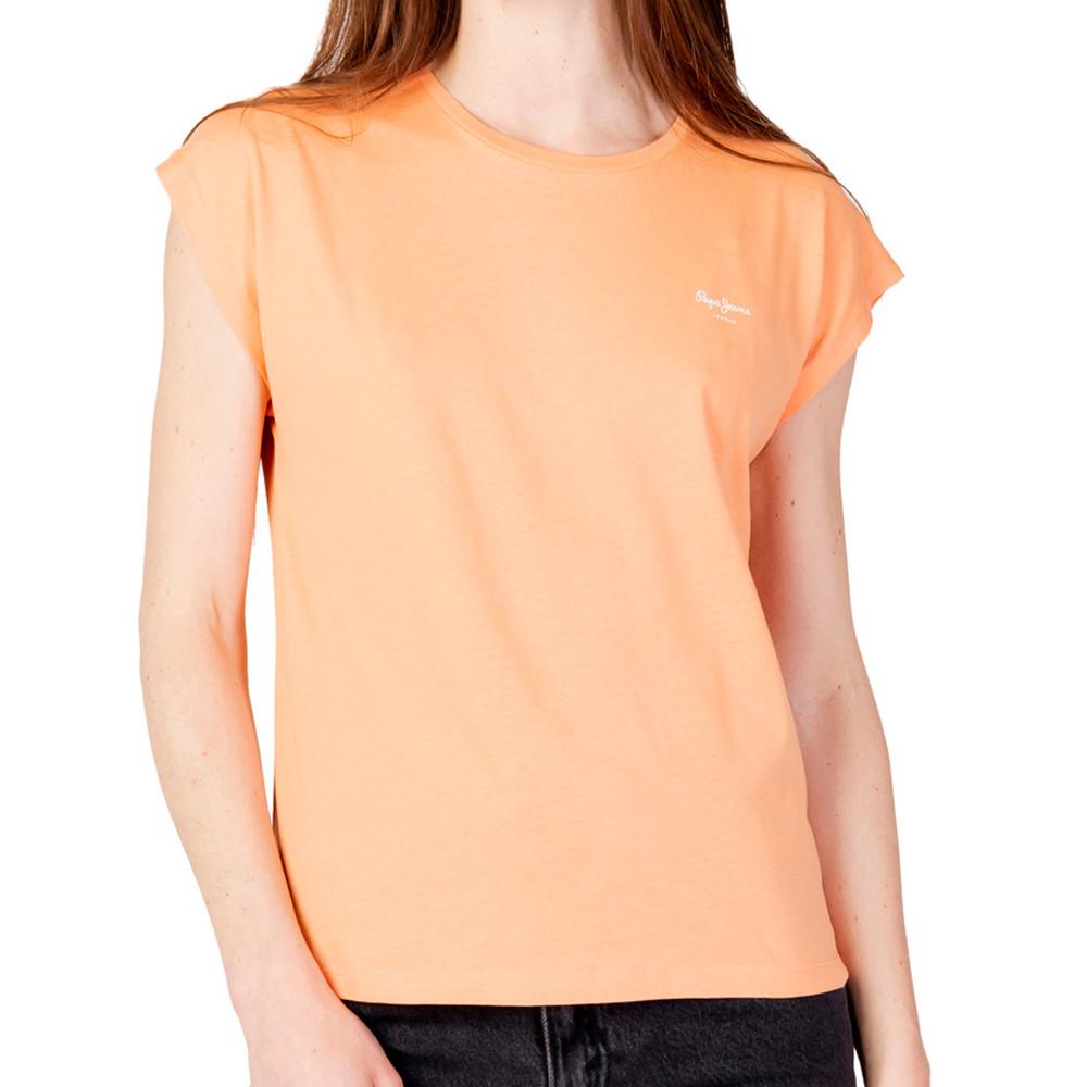 Pepe jeans T-shirt Orange Femme Pepe jeans Bloom