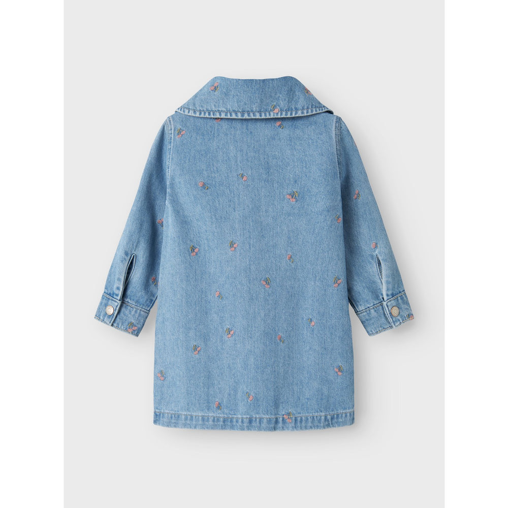 Køb Name It Light Blue Denim Piper Denim Kjole