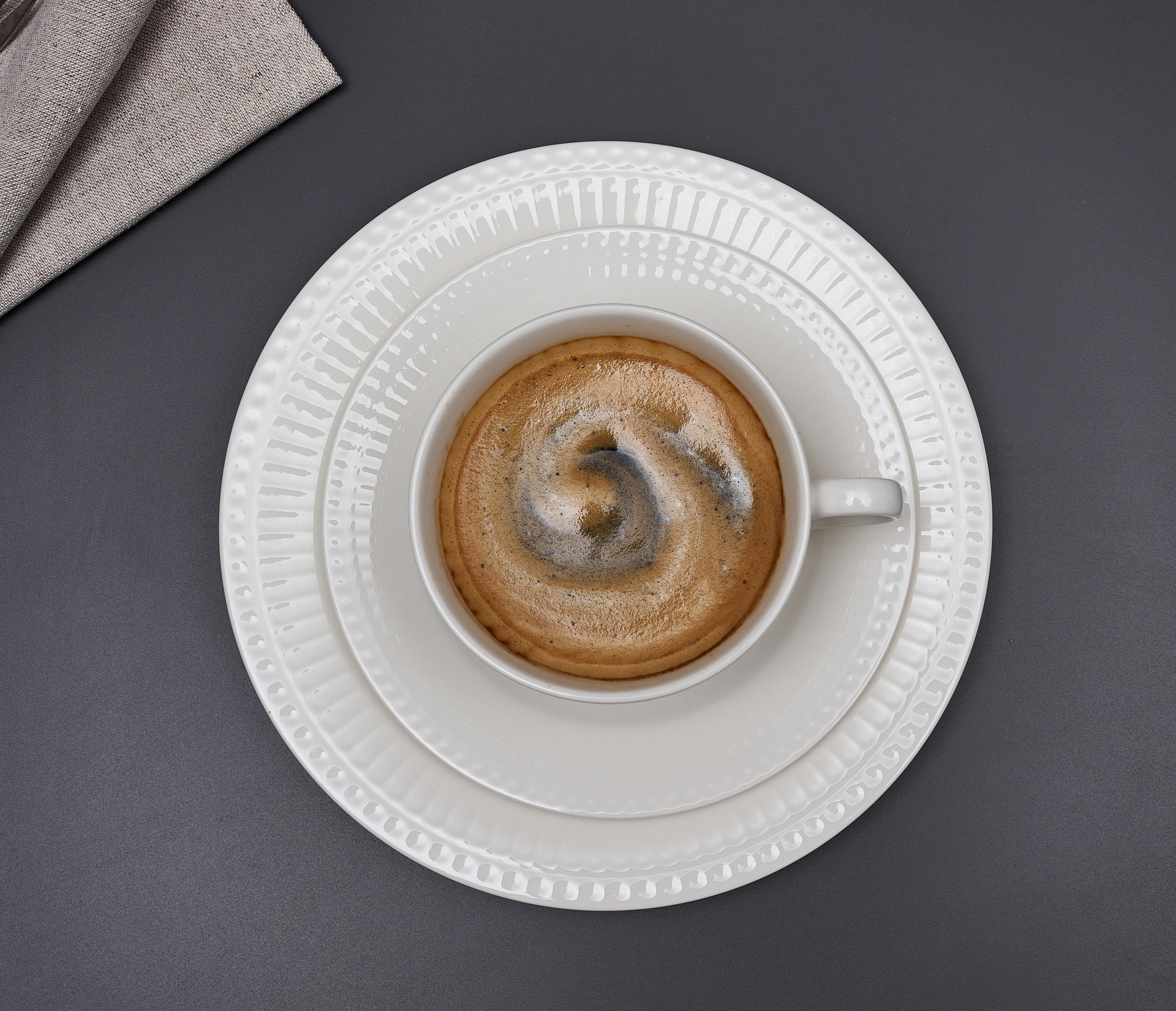 Ritzenhoff & Breker Kaffeeservice SOFIA 18-teilig Porzellan weiß