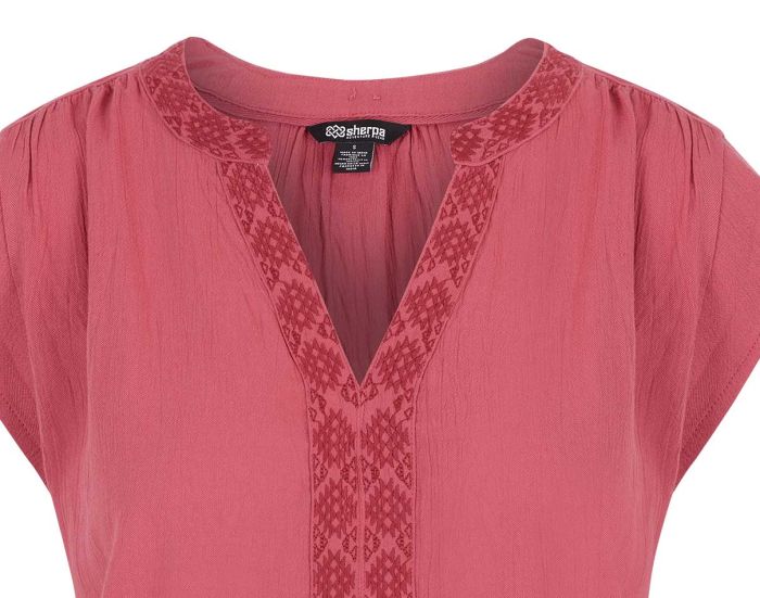 Hara Cap Sleeve Top Women dametop