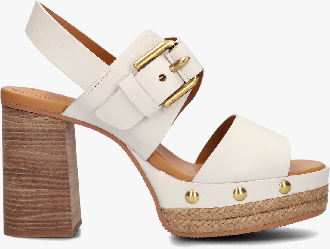 SEE BY CHLO\u00C9 beige see by chlo&eacute; sandalen fibbia clog