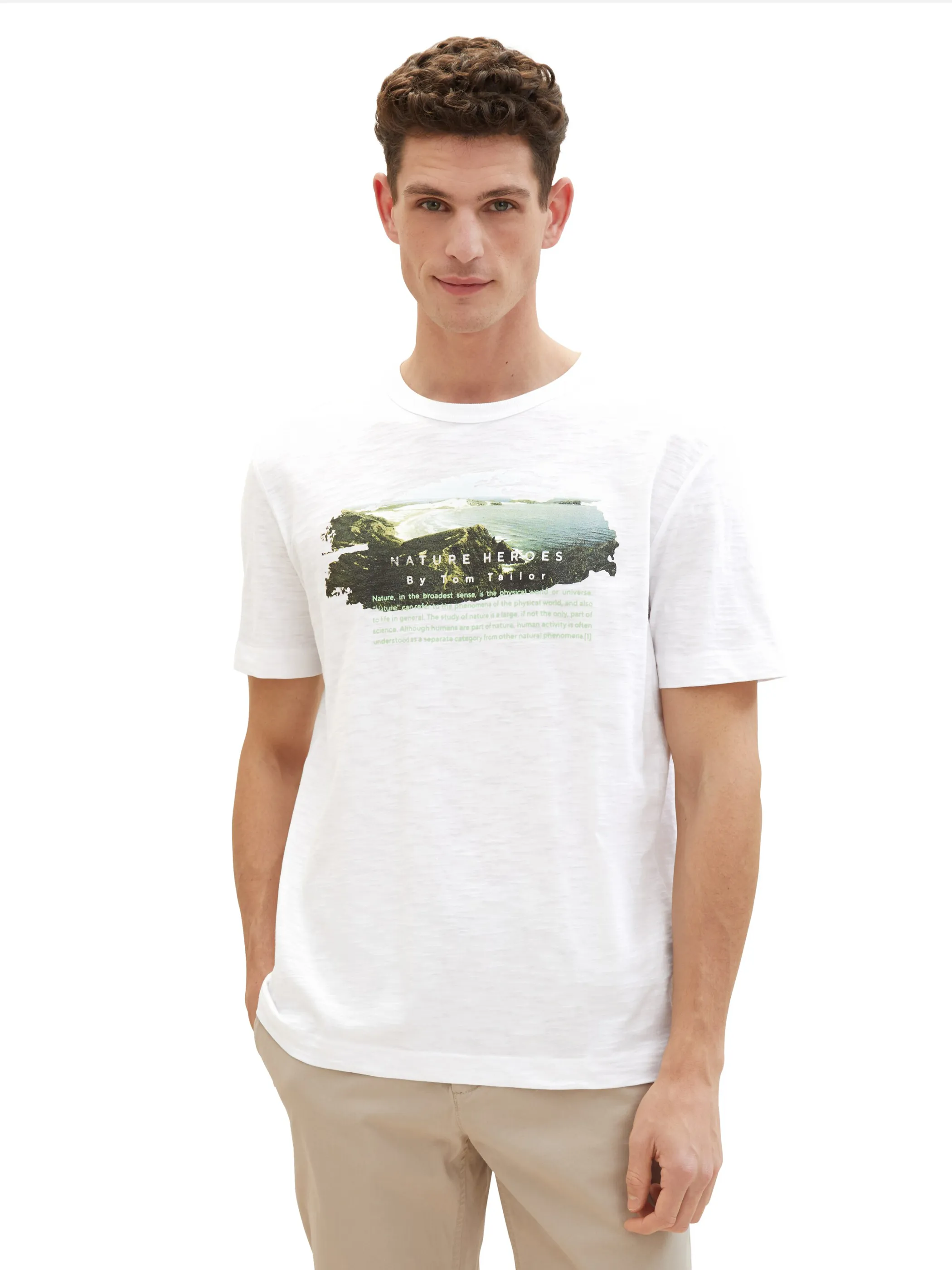 Herren Shirt mit Frontprint