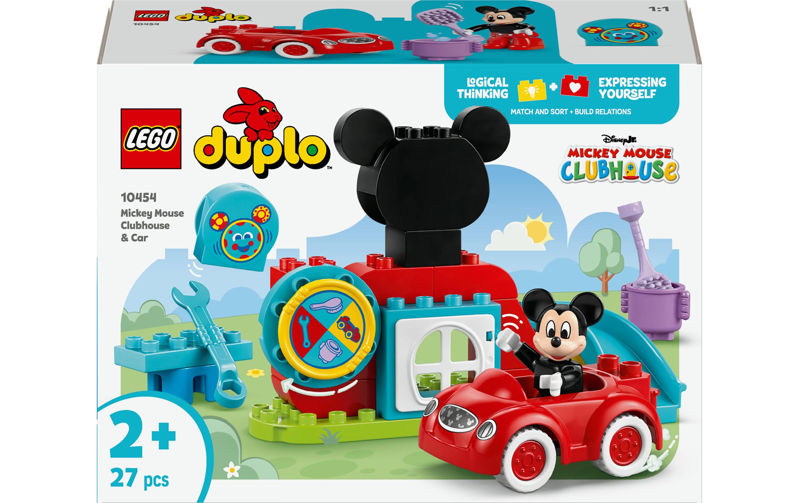 DUPLO® Mickys Clubhaus und Auto 10454Lego-Bauset