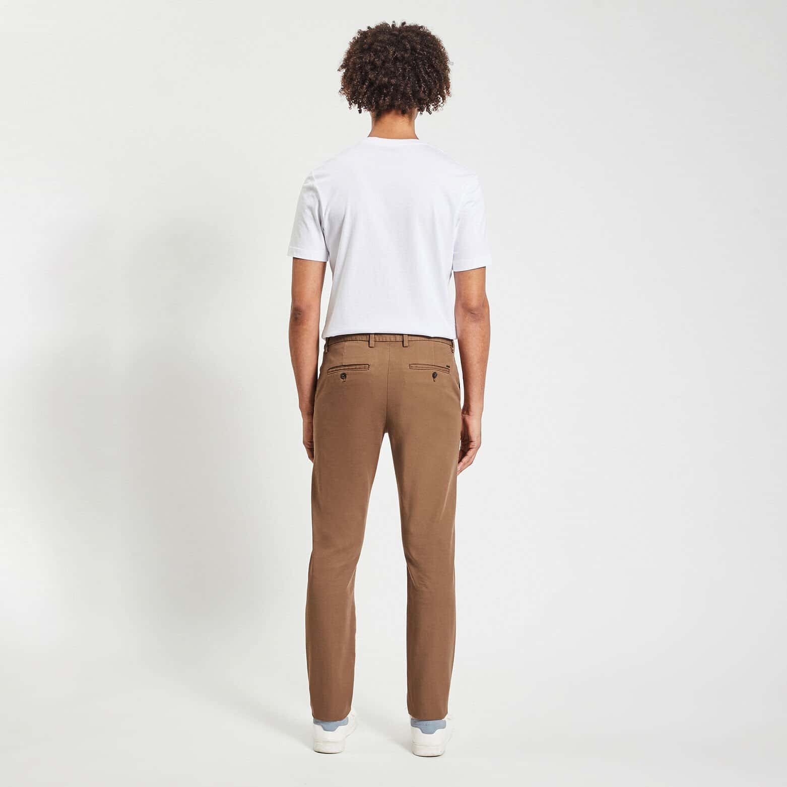 Pantalon chino slim urbain 'le parfait by JULES' Camel