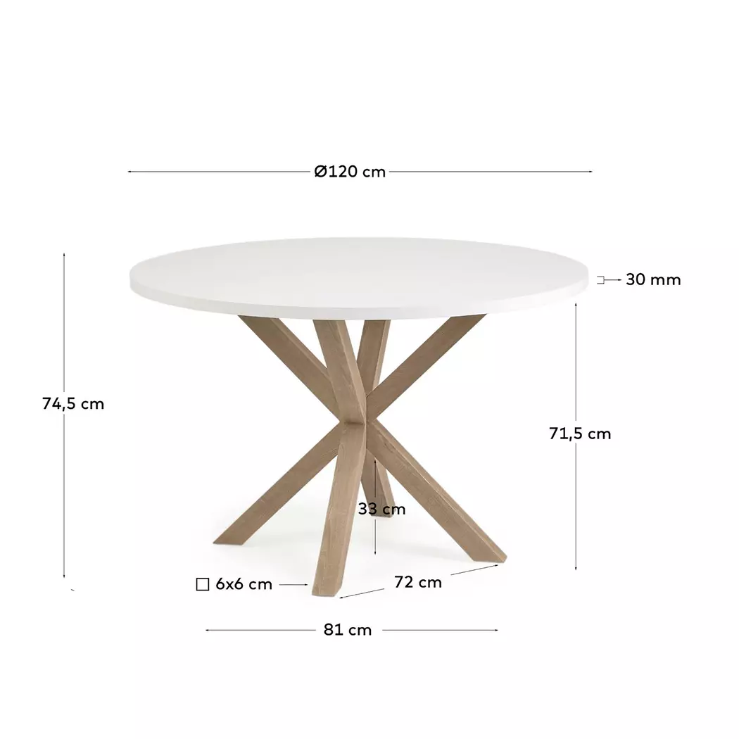 Esstisch Arya Ø 120 cm