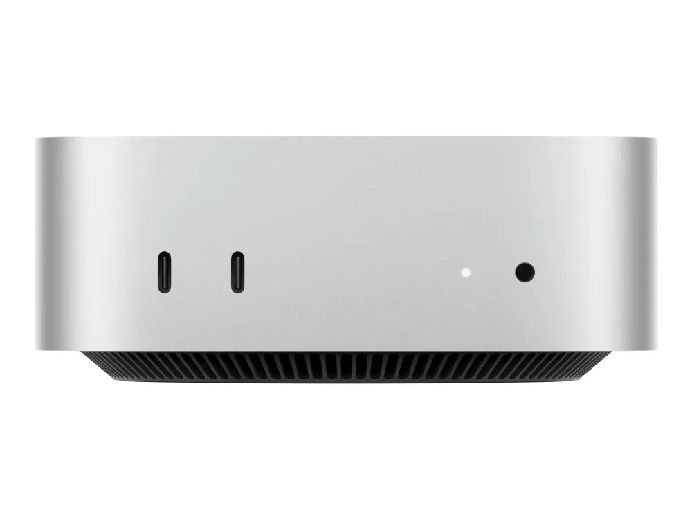 Apple Mac mini - M4 Pro - RAM 24 GB - SSD 512 GB - Apple M4 Pro 16-core - Gigabit Ethernet, IEEE 802.11ax (Wi-Fi 6E), Bluetooth 5.3 - macOS Sequoia 15.0 - skærm: ingen - sølv