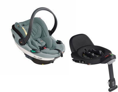 BeSafe Go Beyond Babybilstol inkl. Base, Sea Green Mélange