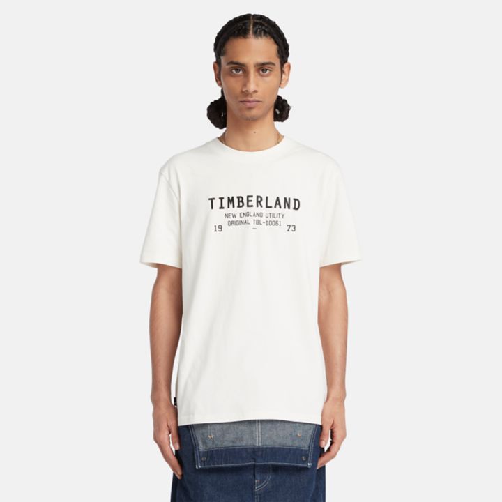Camiseta Carrier masculina na cor branca