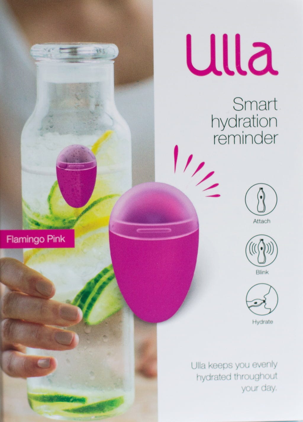 Ulla  Ulla - Der Trink Wecker, Flamingo Pink