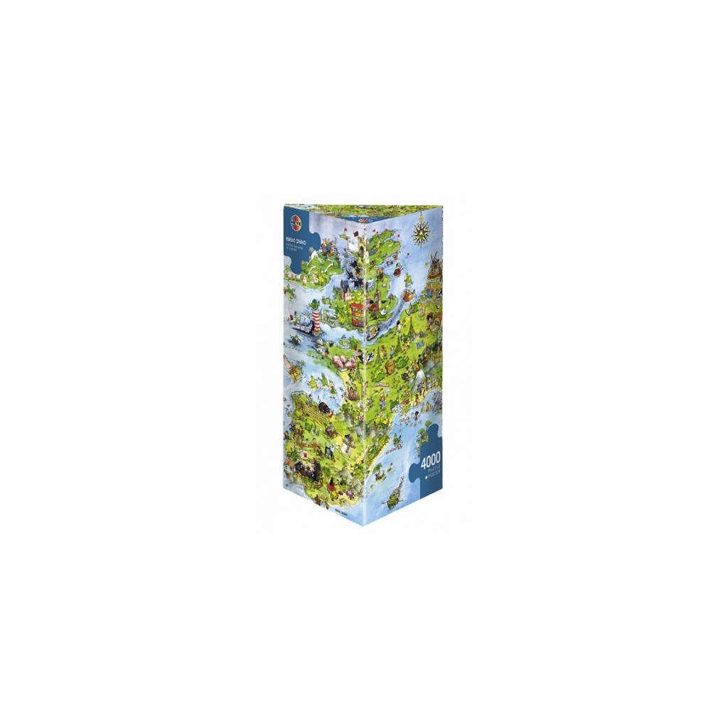 Puzzle - United Dragons de Marino Degano - 4000 Pièces
