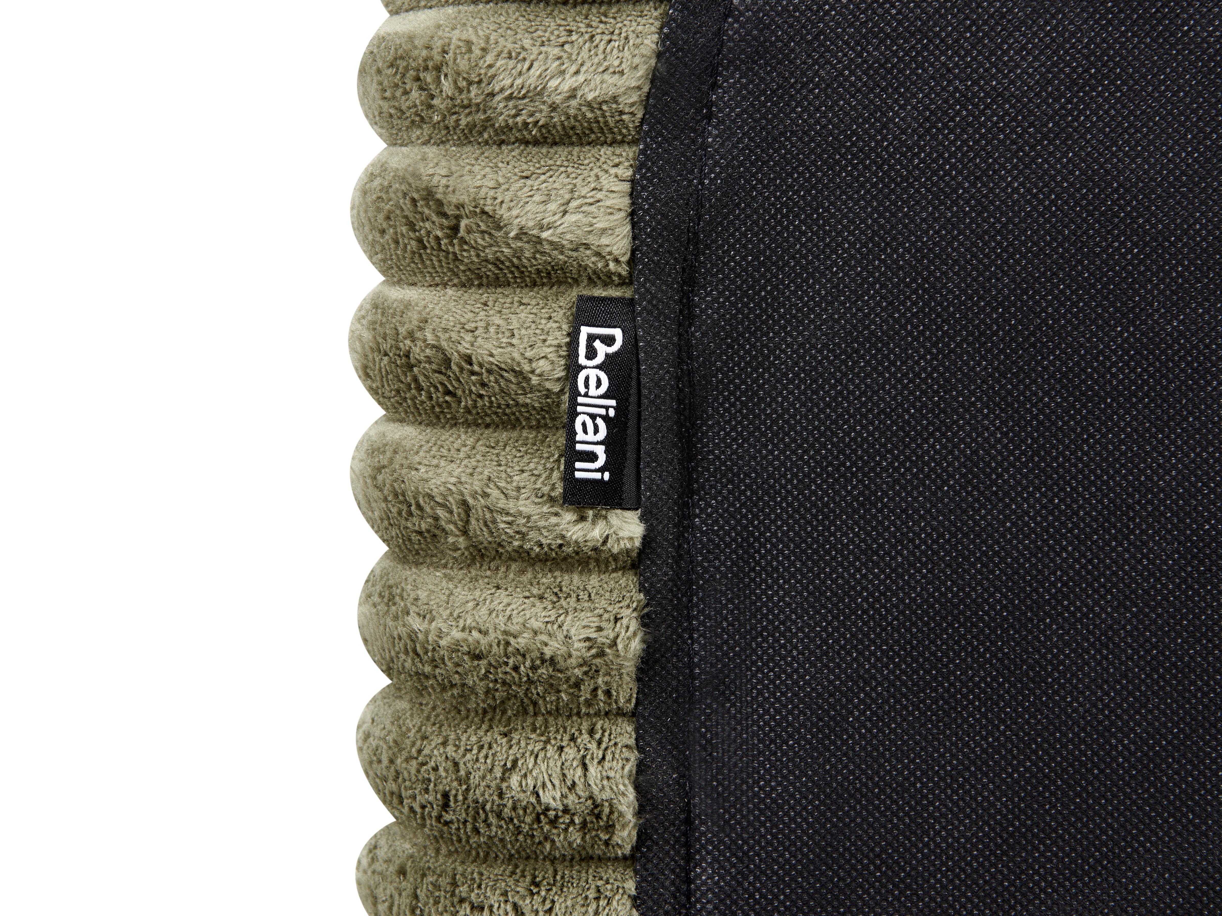 Bed Corduroy FLAYAT 180 x 200 cm Groen