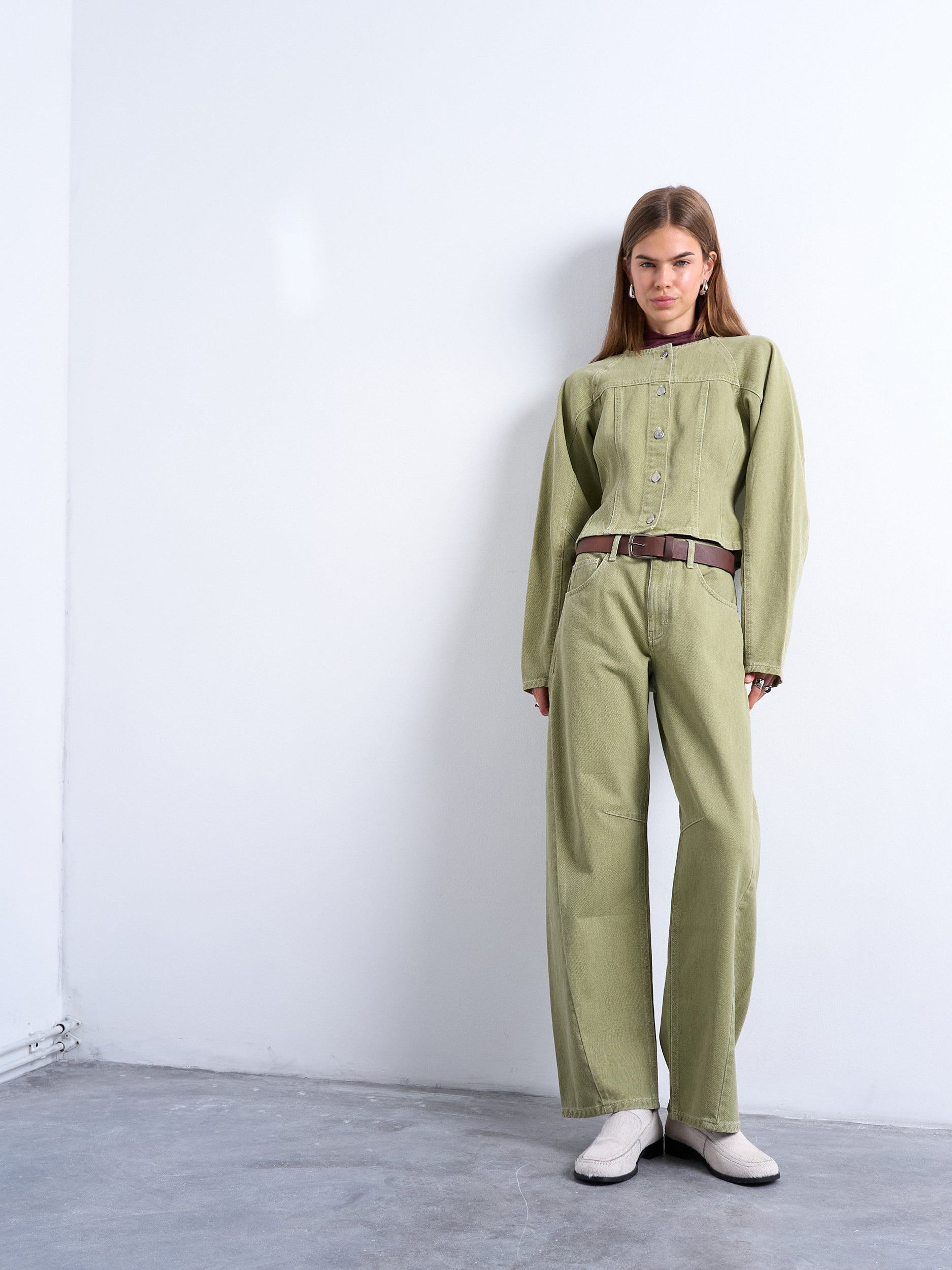 TSBREE Barrel fit Jeans