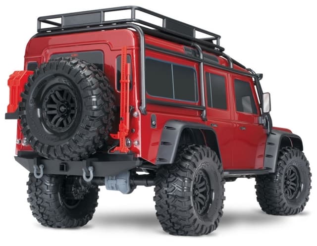 Traxxas TRX-4 Land Rover Defender Rød 1/10 RTR