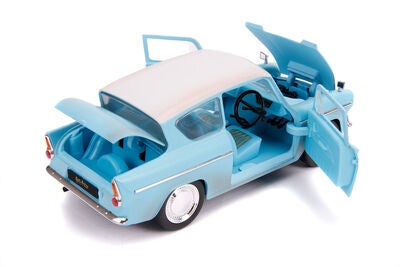 Harry Potter Bil 1959 Ford Anglia 1:24 med Figur
