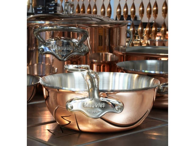 Mauviel Sauterpande buttet Copper/Steel