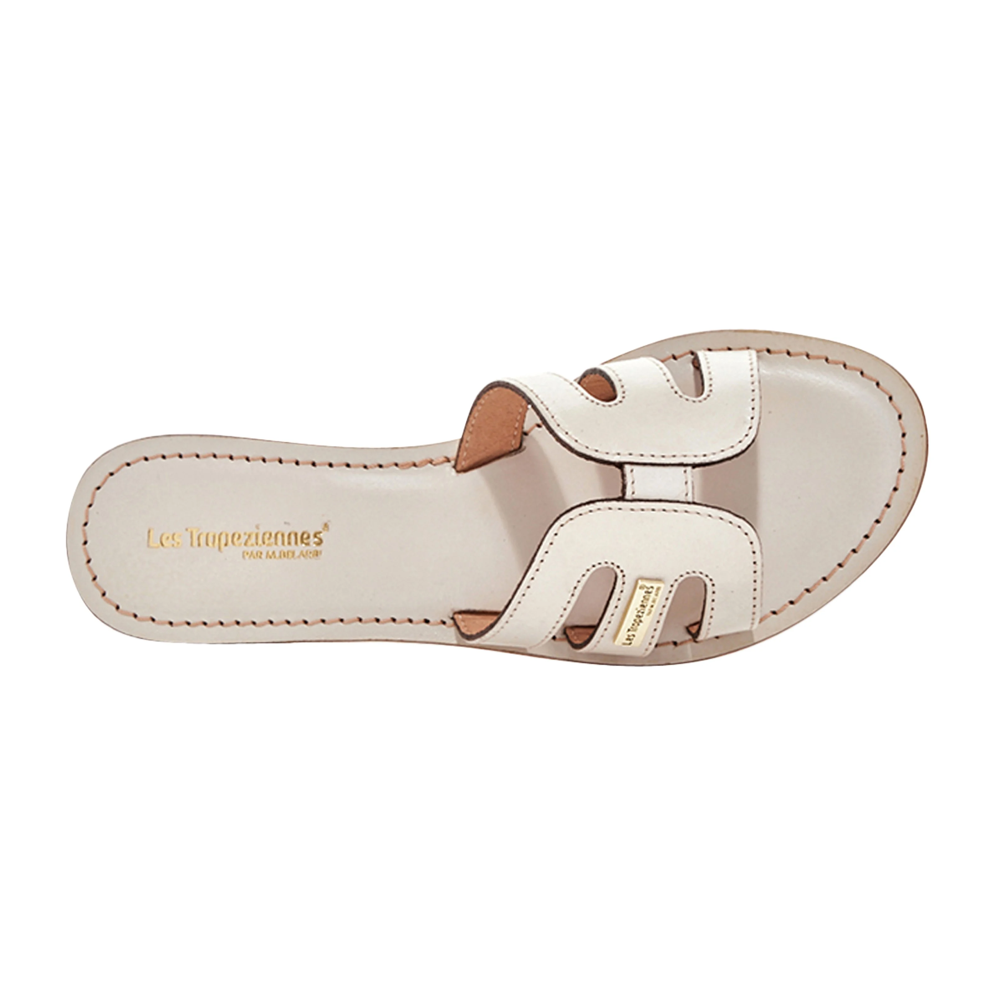 Sandales cuirpar m.belarbi damia | Beige