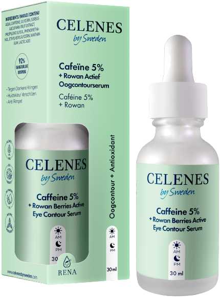 Celenes Cafeïne 5% + Rowan Actief Oogcontourserum 30ml