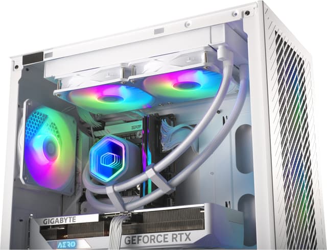 Cooler Master MasterLiquid 240 Core II RGB CPU liquid cooler (white)