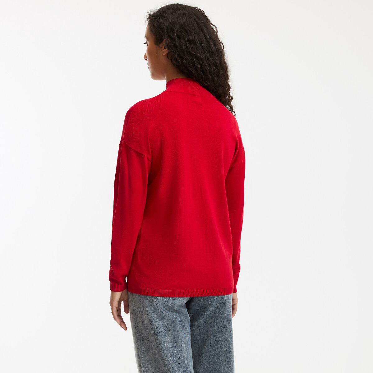 COLEÇÕES LA REDOUTE<br>Suéter com gola alta