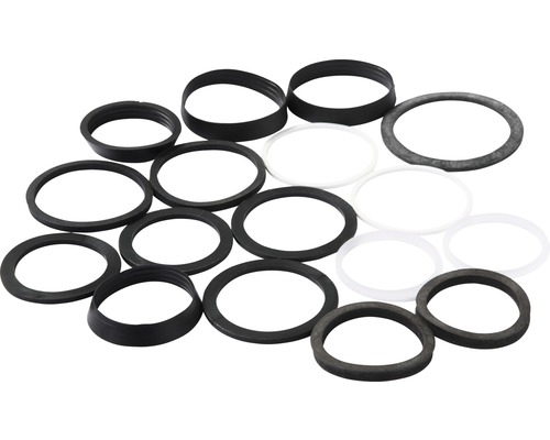 Afdichtingsset voor ringsluiting, 17 stuks, voor 1 1/2