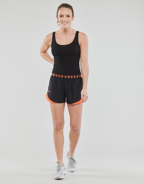 Under Armour - Play Up Shorts 3.0 Negro / Naranja / Naranja