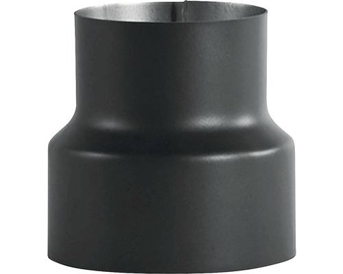 Bertrams kachelpijpverloopstuk Ø 130-120 mm senotherm UHT-Hydro zwart