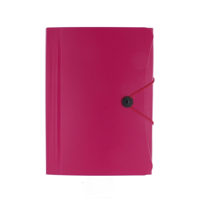 Fächermappe pink - DIN-A4