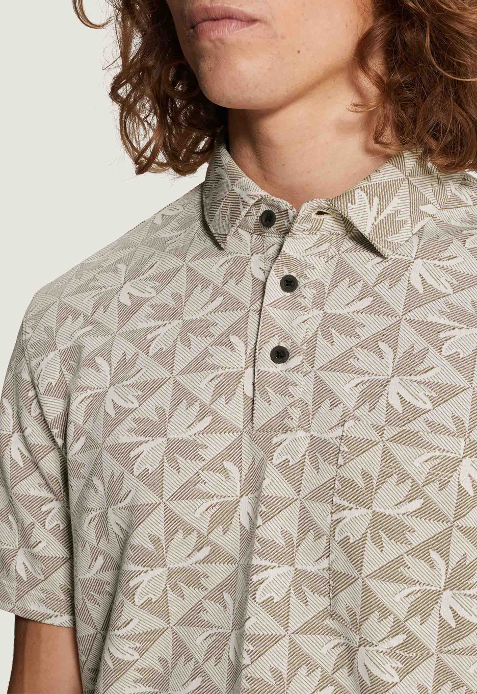 Cast Iron Jacquard Polo