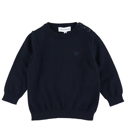 Emporio Armani Bluse - Strick - Navy