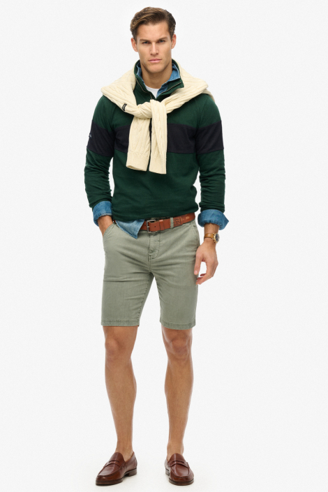 Superdry groene heren korte broek