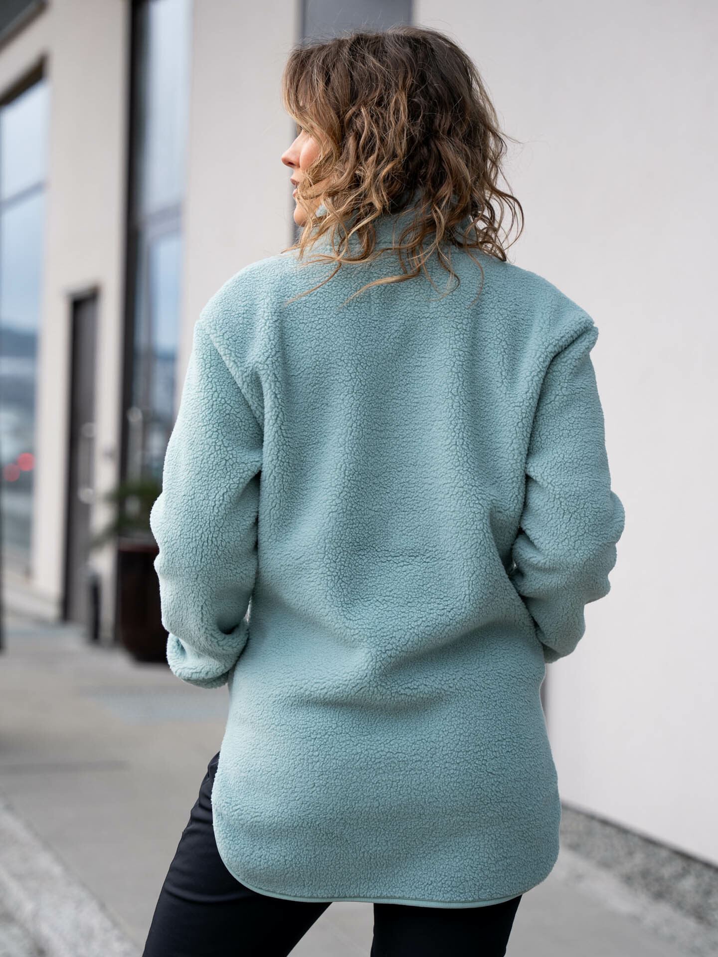 Mode Pile Half Zip