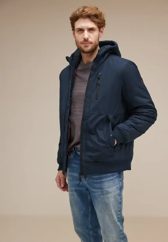 Blouson mit Kapuze - midnight blue