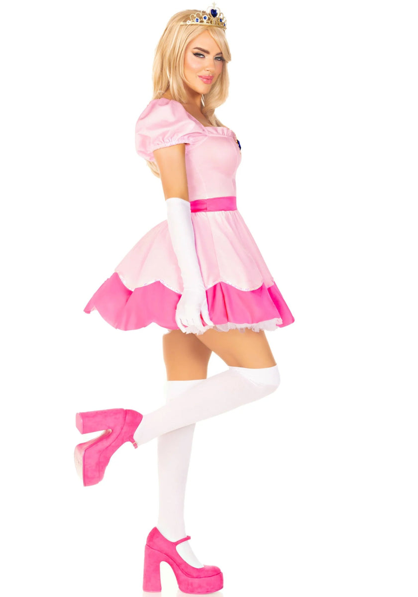 Prinsessen Jurk Roze Dames Leg Avenue