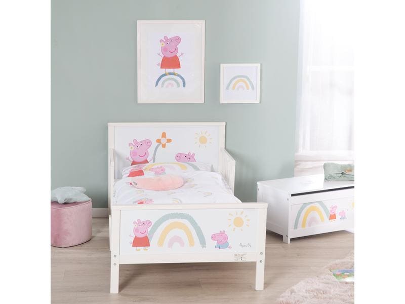 roba Kinderbett Peppa-Pig 70 x 140 cm Hochwertiges und langlebiges Möbelstück