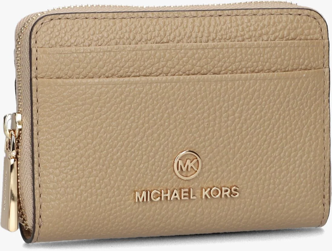MICHAEL KORS camel michael kors portemonnee sm za coin card case