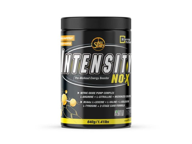 All Stars Pulver Intensity NO-x Booster Grapefruit/Orange 6 Pre-Workout Energie-Booster