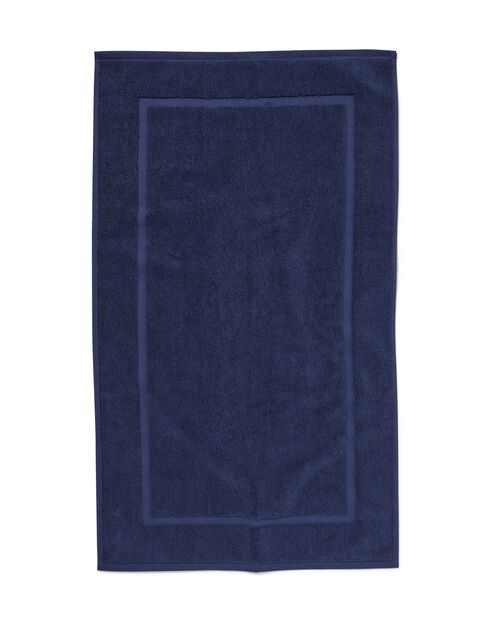 tapis de bain 50x85 qualité épaisse bleu nuit
